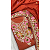 Jaamdani Silk Elephant Digital Print Suit Set