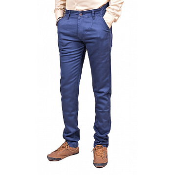 Just Trousers Blue Slim -Fit Flat Jeans