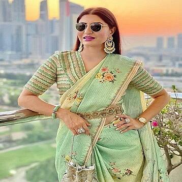 Fancy Wear Silk Saree